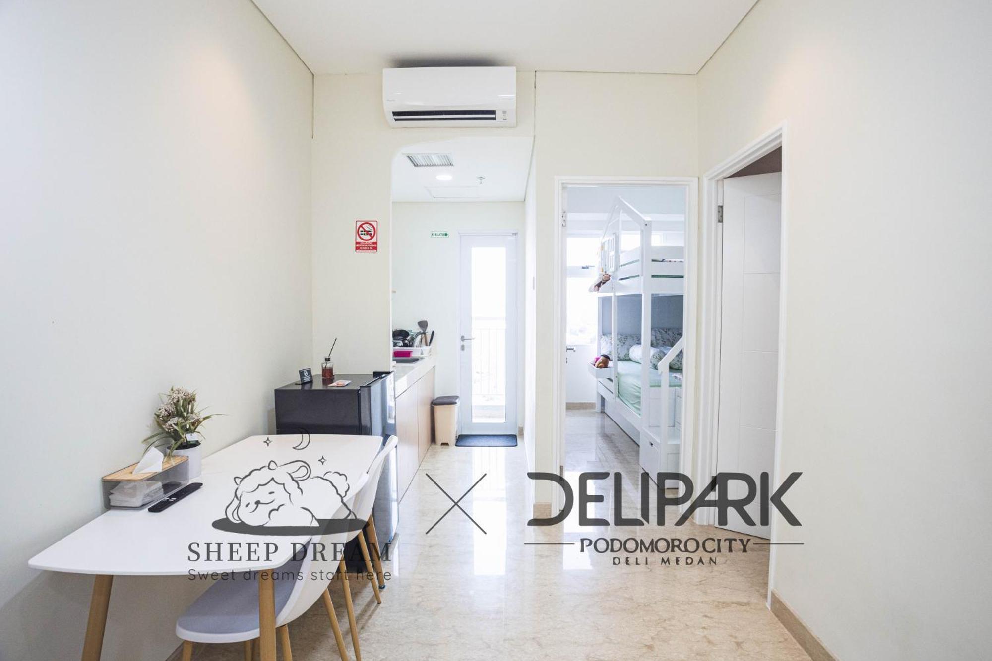 Delipark Mall Luas 60meter 2kamar Liberty Lt9 Apartemen Medan